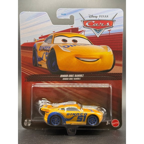 Disney Pixar Cars Diecast Dinoco Cruz Ramirez