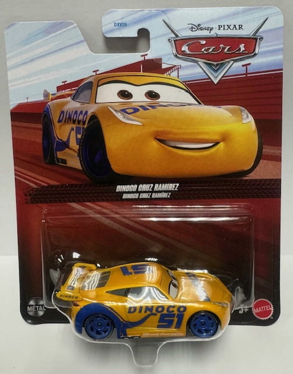 Disney Pixar Cars Dinoco Cruz Ramirez 1:55 Scale - Walmart.com