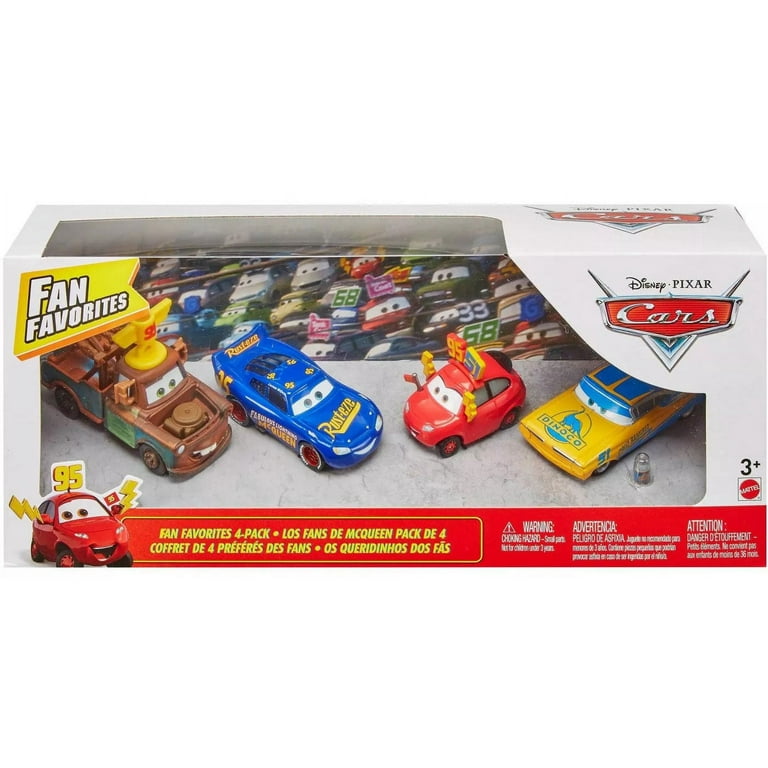 ミニカー MATTEL CARS FAN FAVORITES 4-PACK\