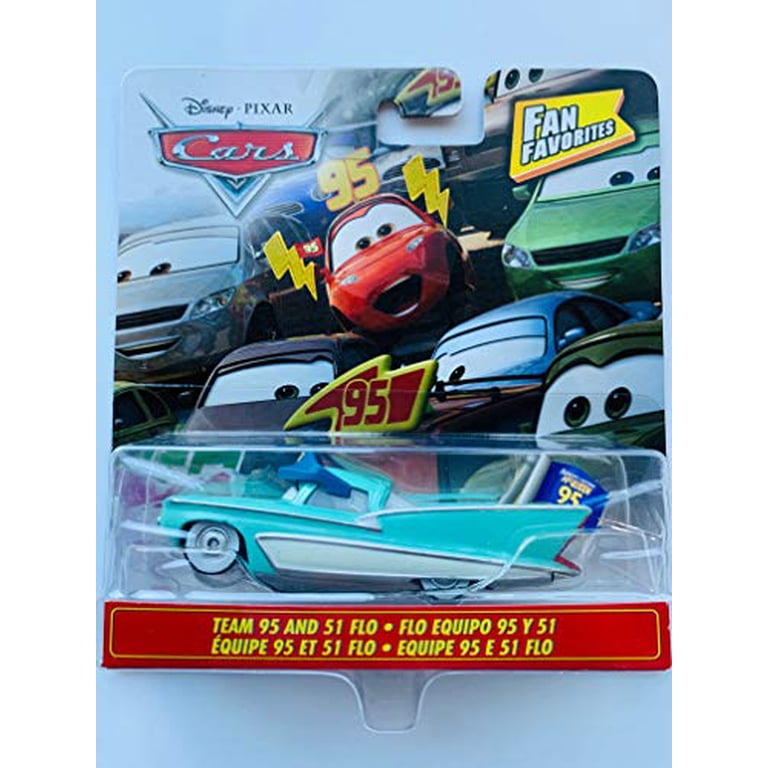 PXC DisneyPixar Cars Fan Favorites 1:55 Scale Team 95 and 51 Flo