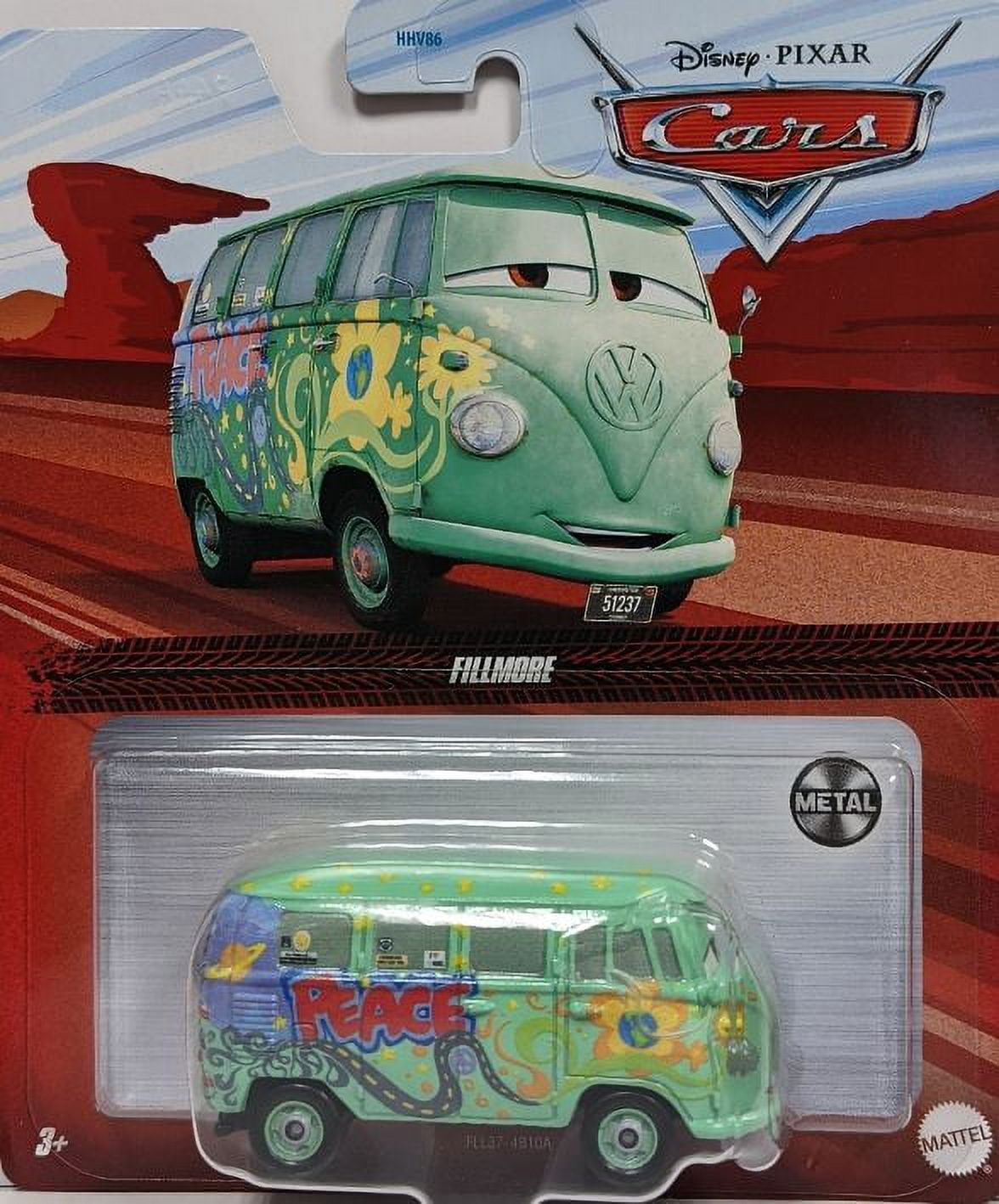 Disney/Pixar Cars, Fillmore Die-Cast Vehicle - Walmart.com