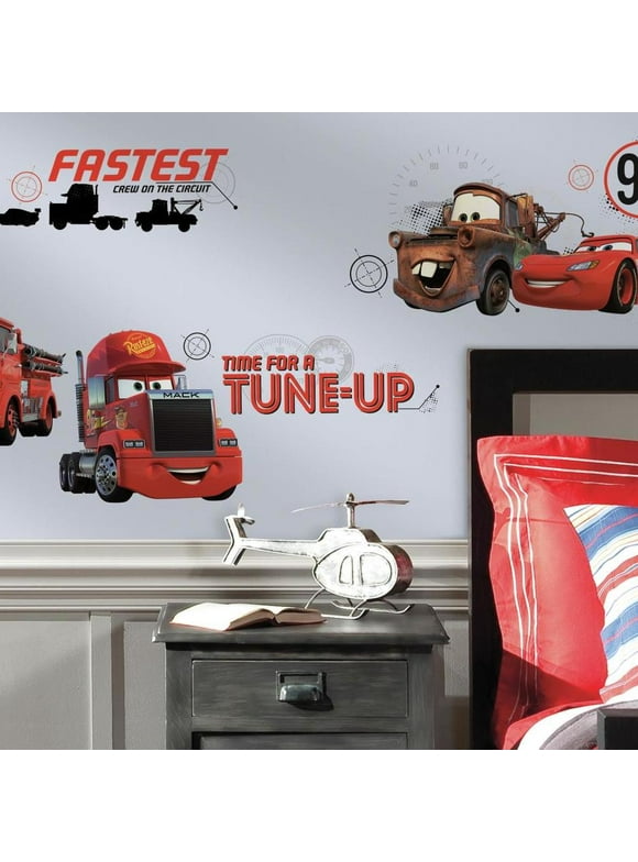 Disney Pixar Cars Friends to the Finish Wall Decals