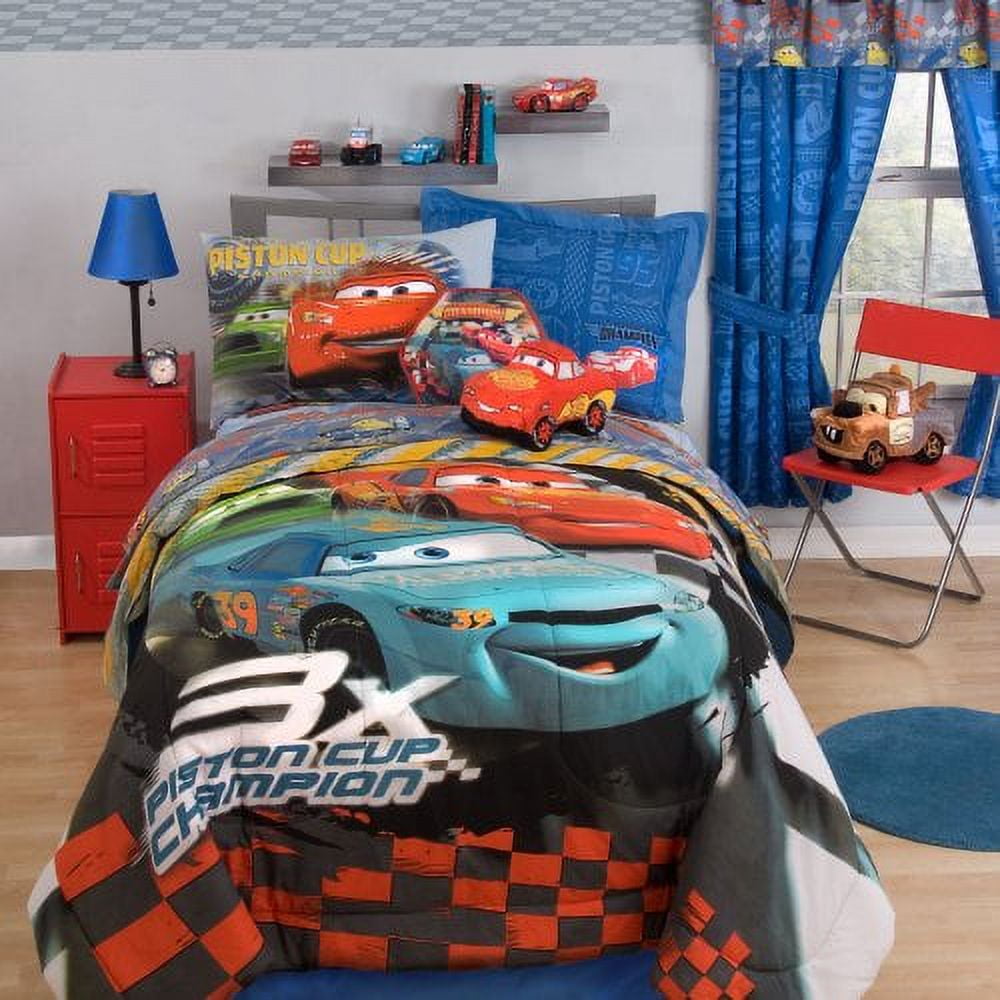 Disney Pixar Cars Full Reversible Comforter Set - Walmart.com