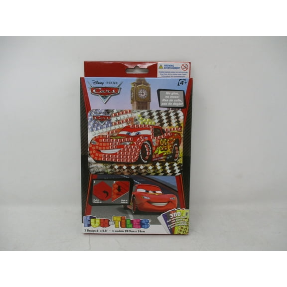 Disney Pixar Cars Fun-Tiles 1 Design 300 tiles and Jewels