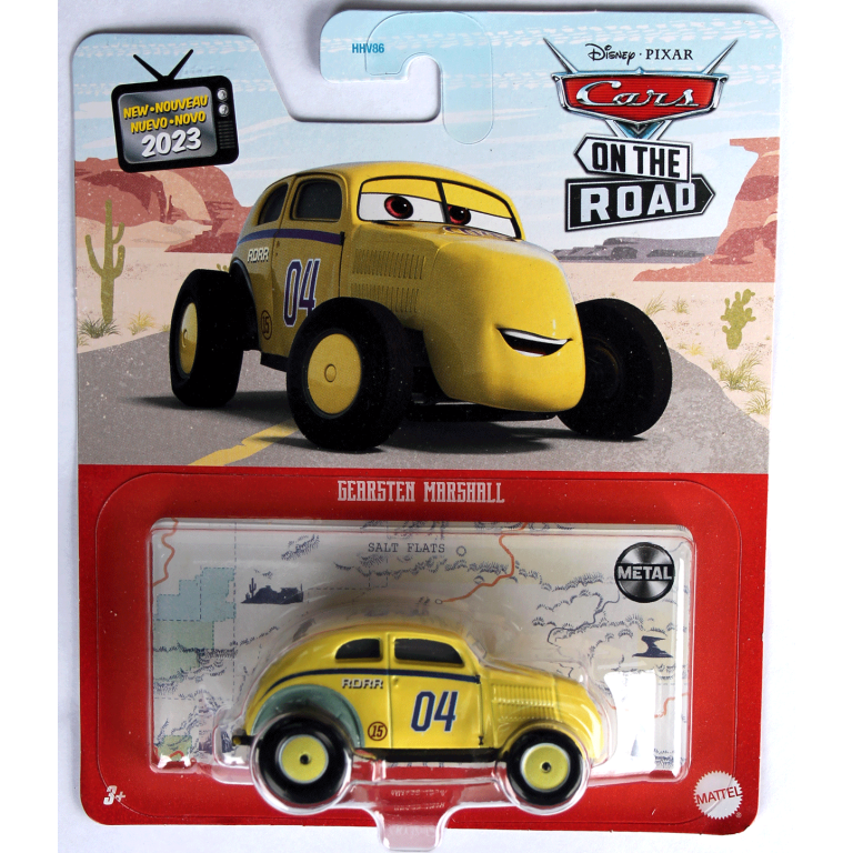 Disney Pixar Cars Gearsten Marshall Salt Flats 2023 1:55