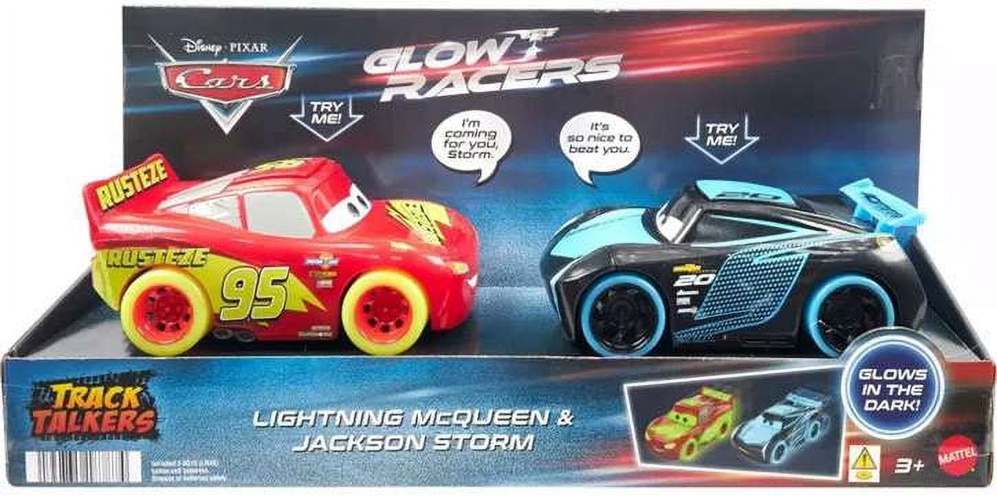 Glow Racers Lightning McQueen マテル Mattel Disney Pixar Cars, Glow Racers Lightning McQueen