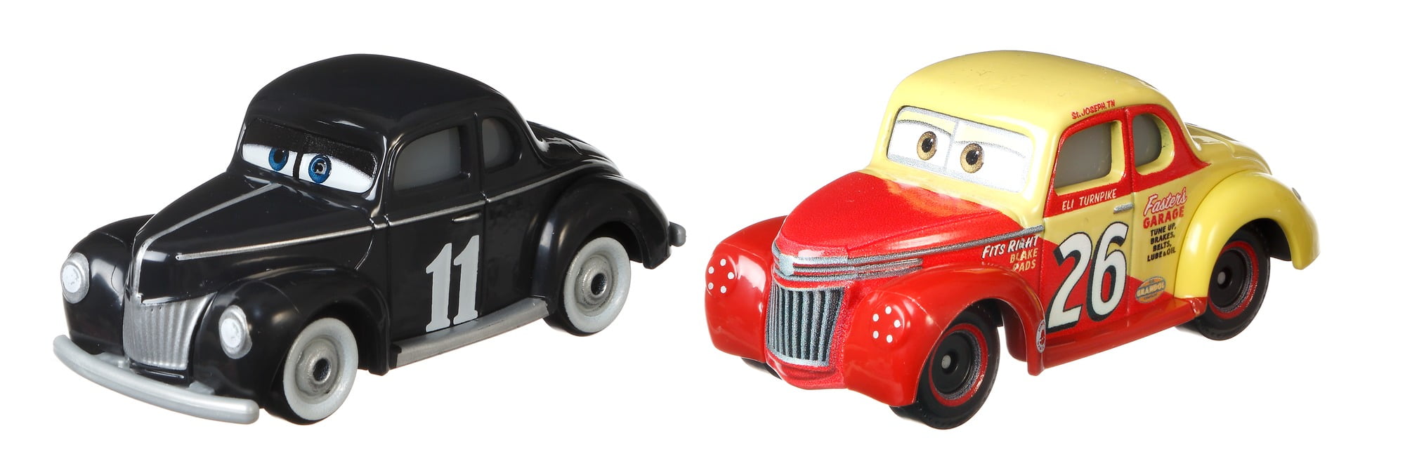 Disney Pixar Cars Heyday Junior & Jimmy Lugwrench Vehicle Playset