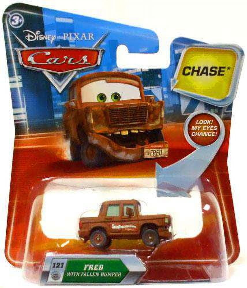 disney-pixar-cars-lenticular-eyes-fred-with-fallen-bumper-chase-toy-car