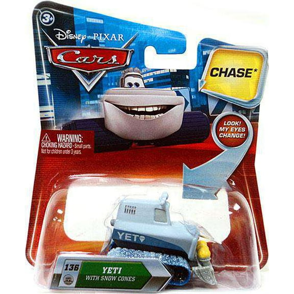 Disney / Pixar Cars Lenticular Eyes Series 2 Yeti with Snow Cones Diecast Car