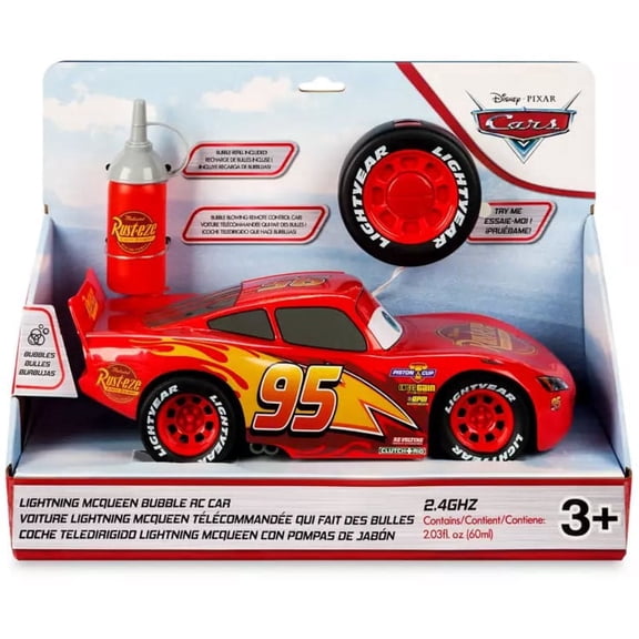 Disney / Pixar Cars Lightning McQueen Bubble RC Car
