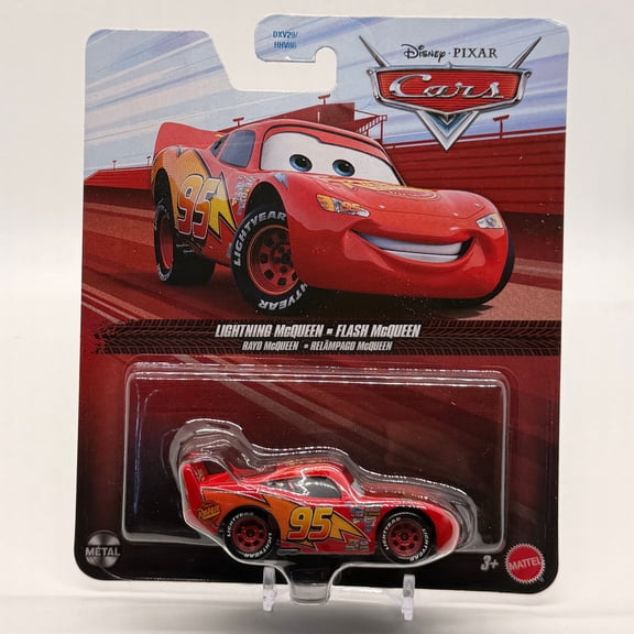 Disney Pixar Cars Lightning McQueen Diecast 1:55 Scale Metal Vehicle