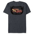 thumbnail image 1 of Disney Pixar Cars Lightning McQueen I am Speed T-Shirt- Short Sleeve Blended T-Shirt for Adults - Customized-Navy Heather, 1 of 5