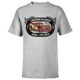 thumbnail image 1 of Disney Pixar Cars Lightning McQueen I am Speed T-Shirt - Short Sleeve T-Shirt for Kids - Customized-Athletic Heather, 1 of 5
