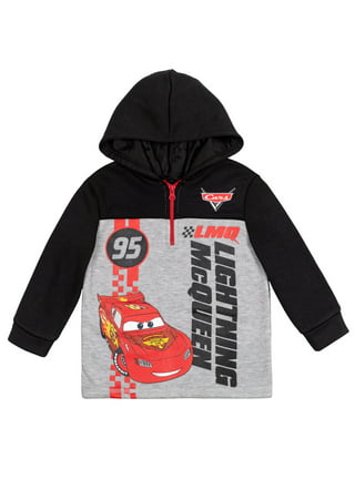  Disney Cars - Lightning McQueen 95 - Toddler And Youth Crewneck  Fleece Sweatshirt - Size Small Athletic Heather: Clothing, Shoes & Jewelry