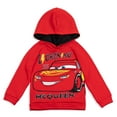 thumbnail image 1 of Disney Pixar Cars Lightning McQueen Toddler Boys Fleece Pullover Hoodie Toddler to Big Kid, 1 of 5