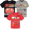 thumbnail image 1 of Disney Pixar Cars Lightning McQueen Tow Mater 3 Pack T-Shirts Infant to Big Kid, 1 of 5