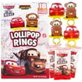 thumbnail image 1 of Disney Pixar Cars Lollipop Rings, Birthday Party Candy, 18 Count, 7.61 Ounce Box, 1 of 7