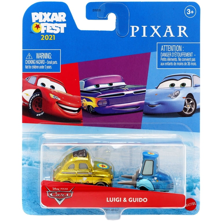 Disney Pixar Cars Luigi and Guido Play Vehicles, Ages 3+ - Walmart.com