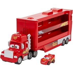 Disney Pixar Cars Mini Racers Mack Hauler Vehicle Playset