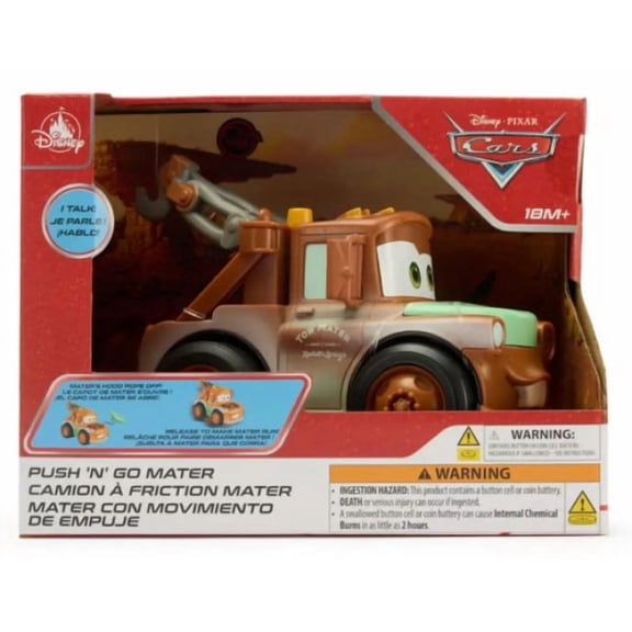 Disney / Pixar Cars Mater Push 'N' Go Talking Vehicle