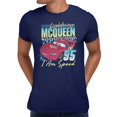 thumbnail image 1 of Disney Pixar Cars Men's I Am Speed T-Shirt (Iris Navy, S-XXXL), 1 of 4