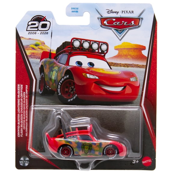 Disney / Pixar Cars Metal Cryptid Buster Lighting McQueen Diecast Car