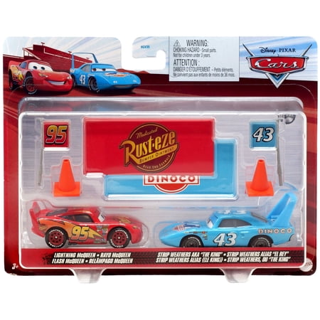 Metal Lightning McQueen Diecast Cars, 2 Packs
