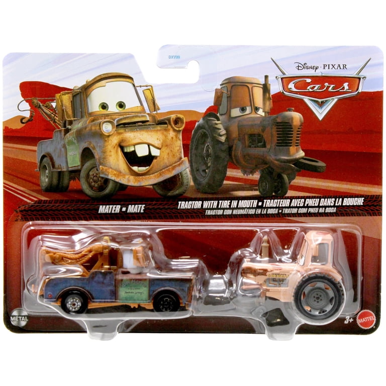 Disney / Pixar Cars Metal Mater & Tractor with Tire in Mouth