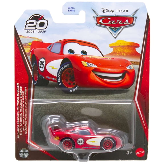 Disney / Pixar Cars Metal Radiator Springs Lightning McQueen Diecast Car