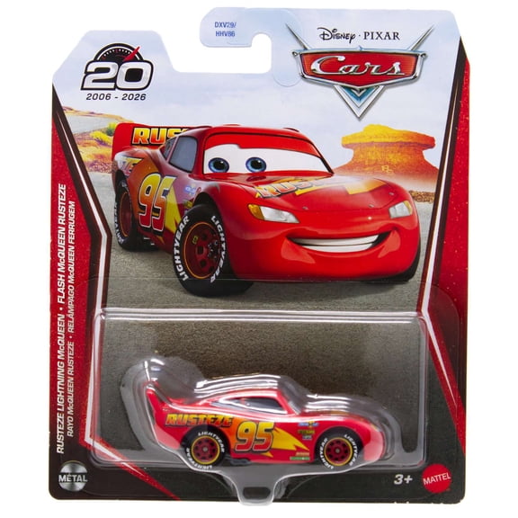 Disney / Pixar Cars Metal Rusteze Lightning McQueen Diecast Car