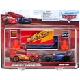 thumbnail image 1 of Disney / Pixar Cars Metal Rusteze Lightning McQueen & Jackson Storm Diecast Car 2-Pack, 1 of 1