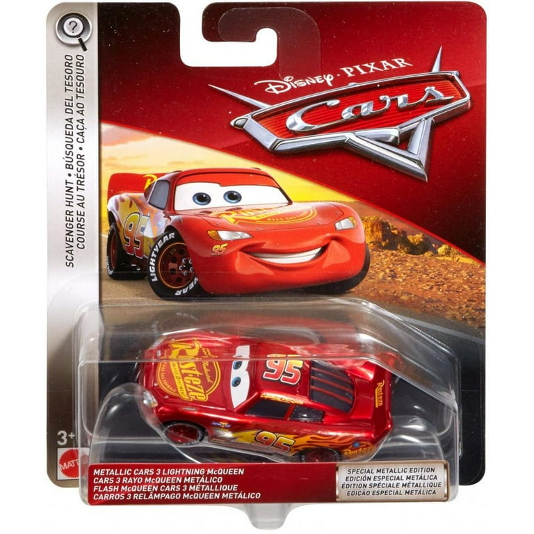 Disney Pixar Cars 3 Blue Lightning McQueen Vehicle 1:55 Diecast