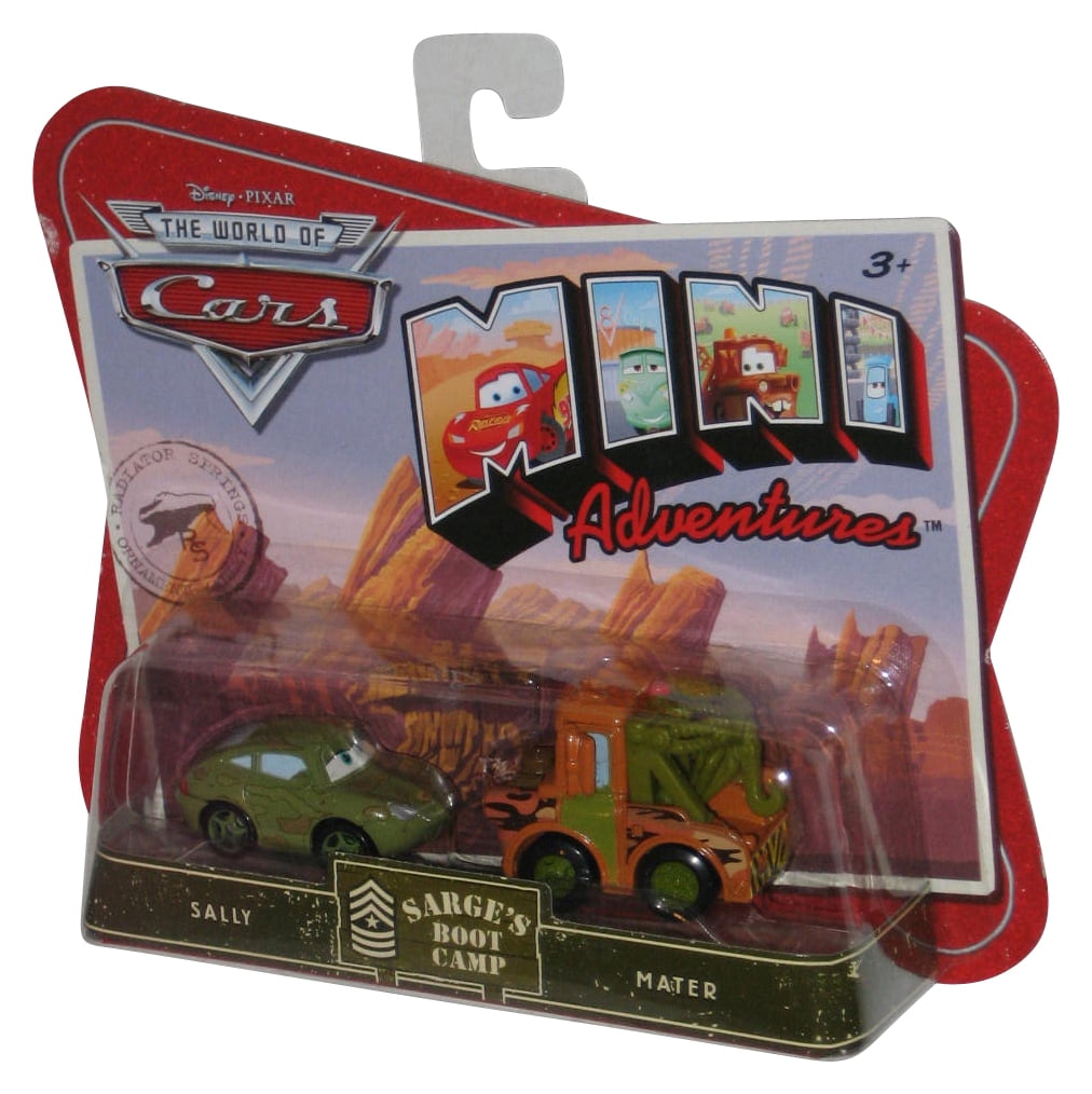 Disney Pixar Cars Mini Adventures Sally & Mater Toy Car Set (Minor