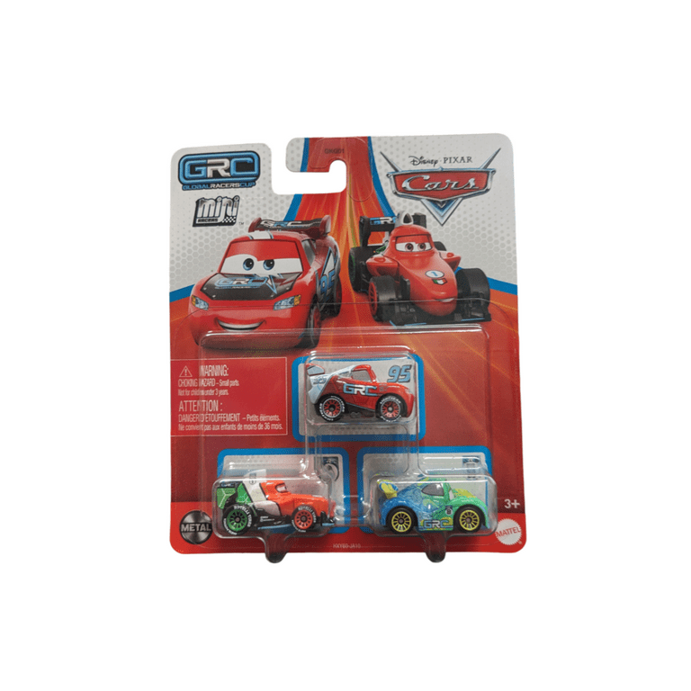 Disney Pixar Cars Mini Racers 3-Pack Metal Vehicles Francesco
