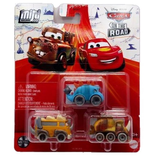 Disney Pixar Cars Mini Racers Diecast Clankylosaurus, Westfalanpus ...