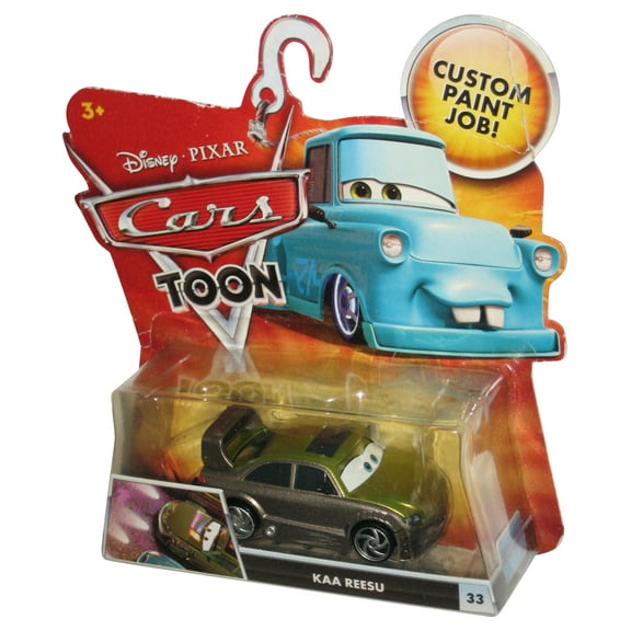 Disney Pixar Cars Movie (2010) Mater Toon Kaa Reesu Die-Cast Toy Car - (Card Wear)