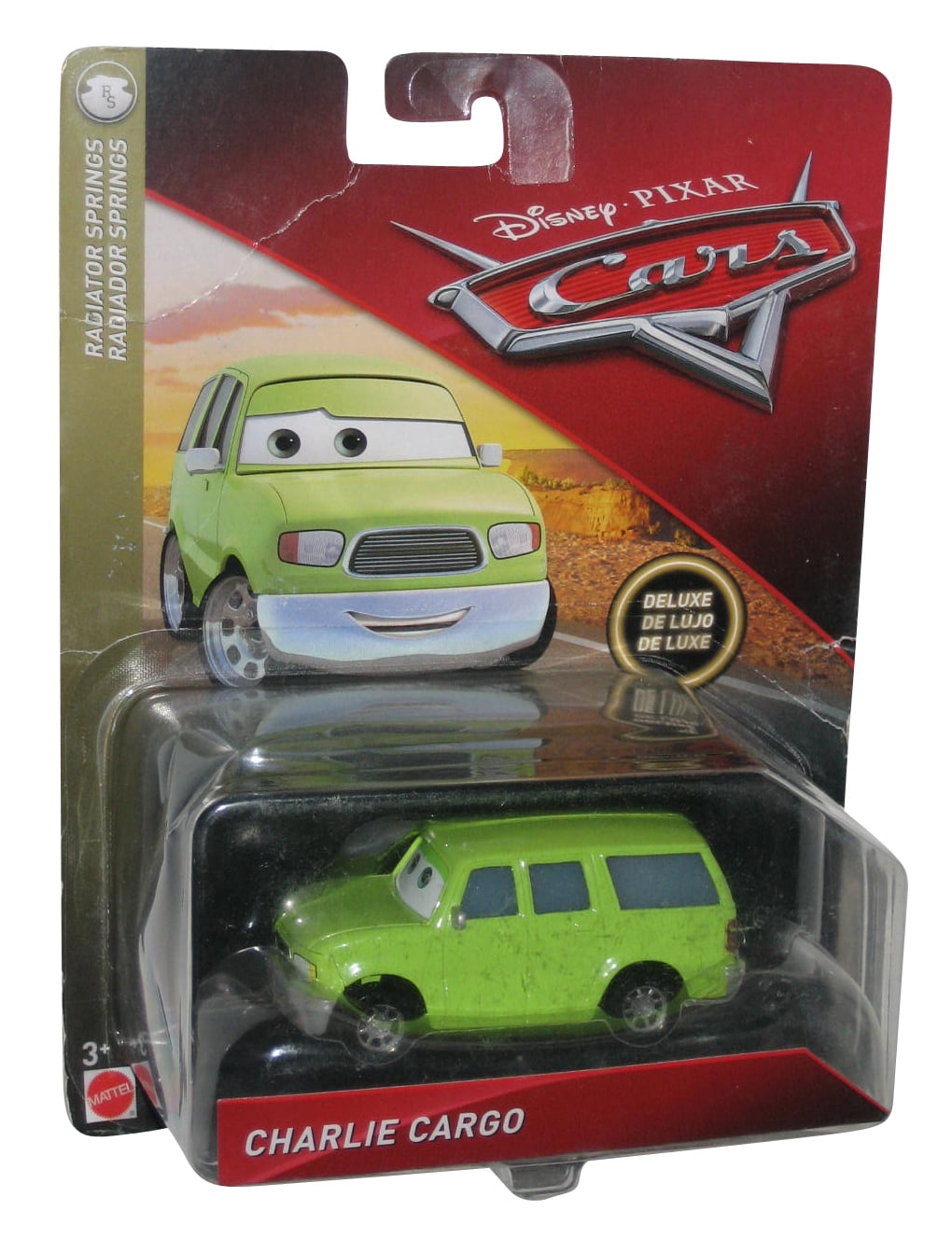 Voiture Charlie Cargo - Cars Disney - Mattel - Métal