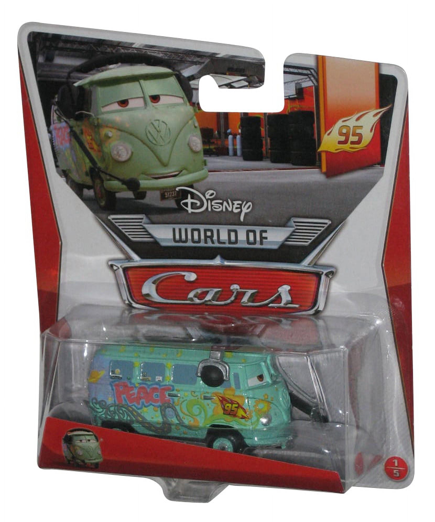 Disney Pixar Cars Movie Fillmore With Head Set 95 Die Cast Toy Car 1