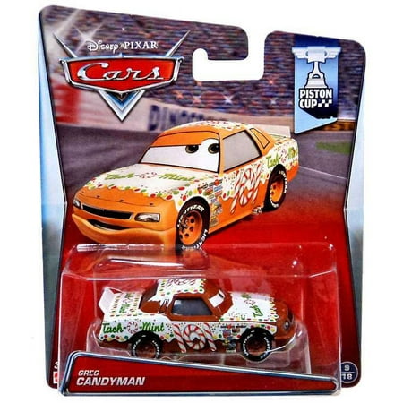 Disney / Pixar Cars Piston Cup Greg Candyman Diecast Car