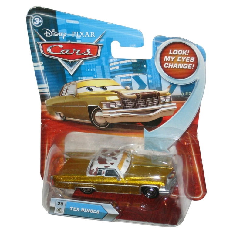 Disney Pixar Cars Movie Lenticular Eyes Change Tex Dinoco Disney Pixar Cars Movie Lenticular Eyes Change Tex Dinoco