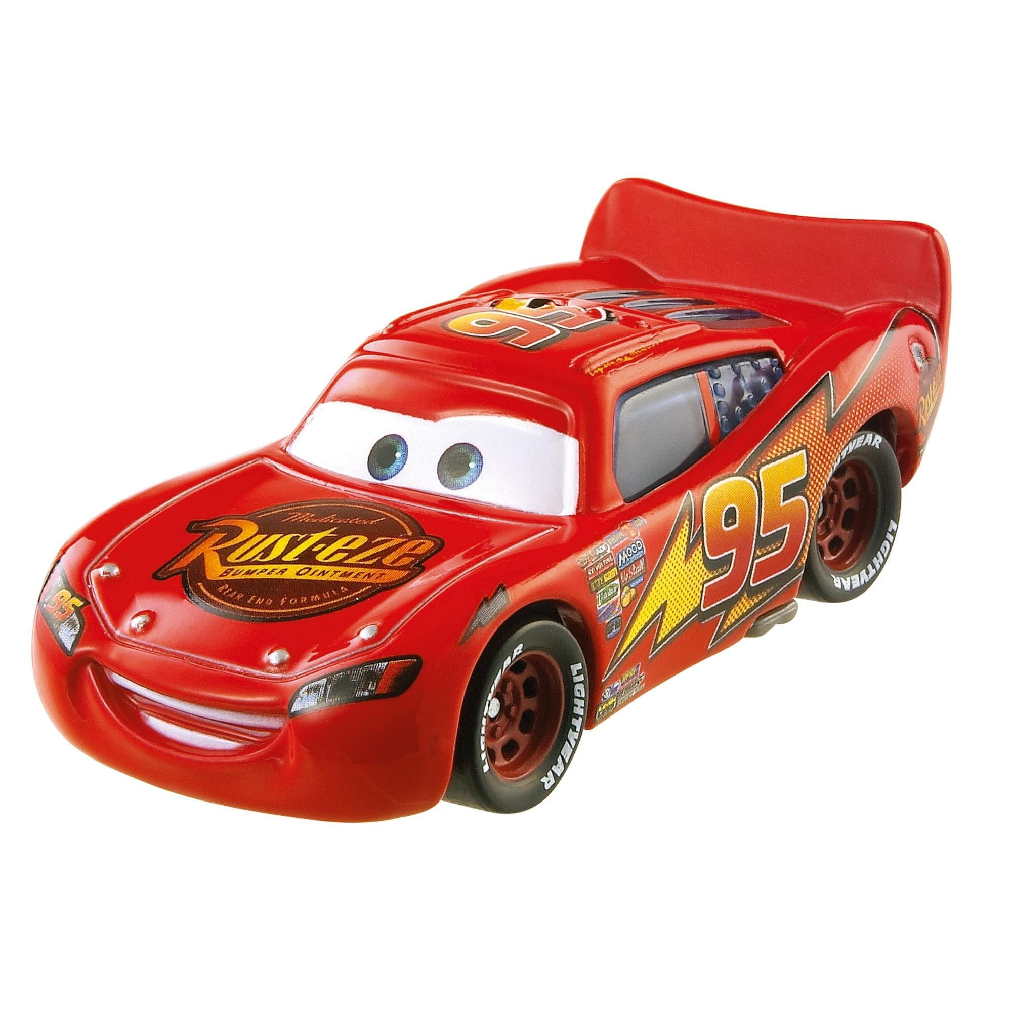  Disney Pixar Cars Diecast, Transforming Lightning McQueen :  Toys & Games