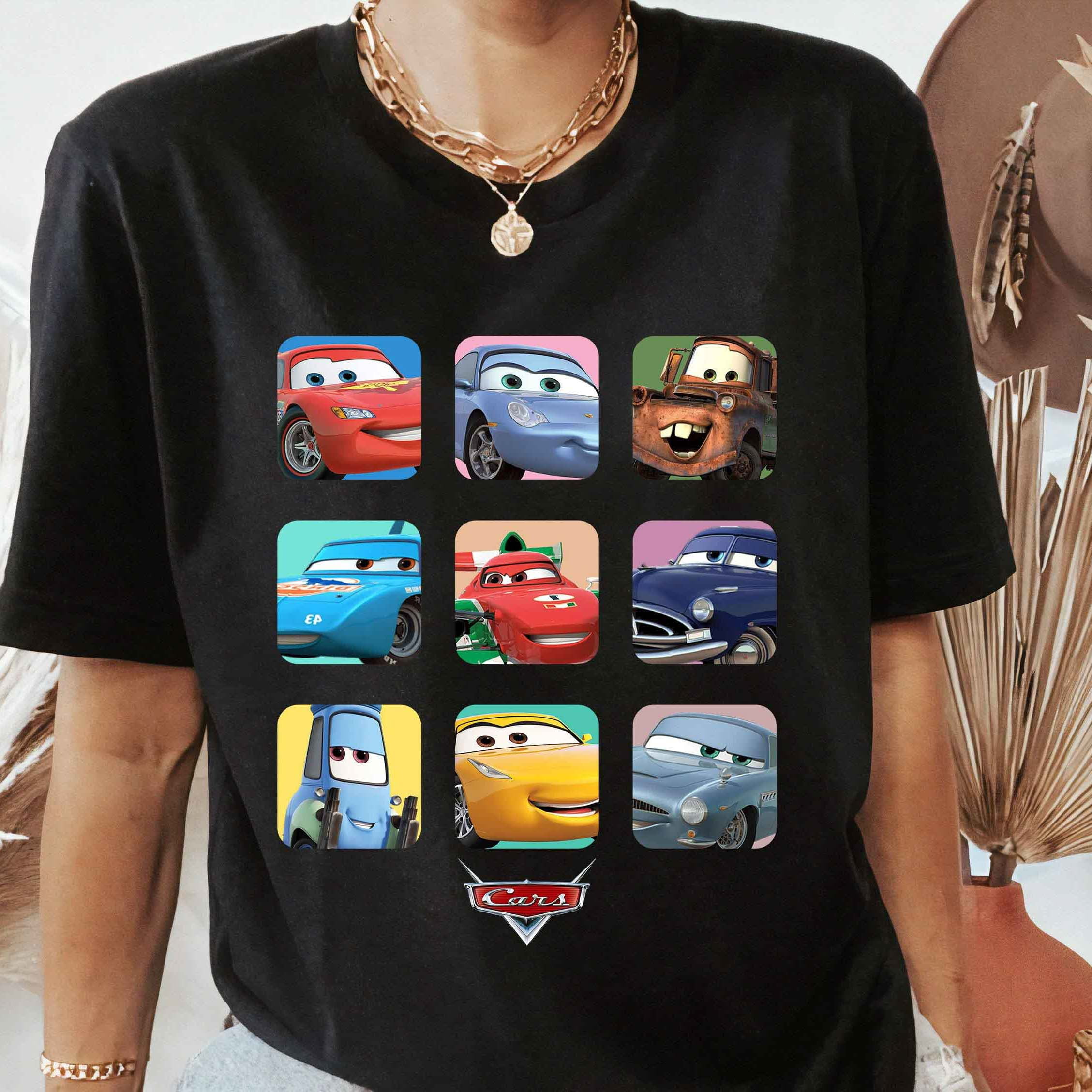 Disney Pixar Cars Movie Magic Lightning Mcqueen T-shirt - Walmart.com
