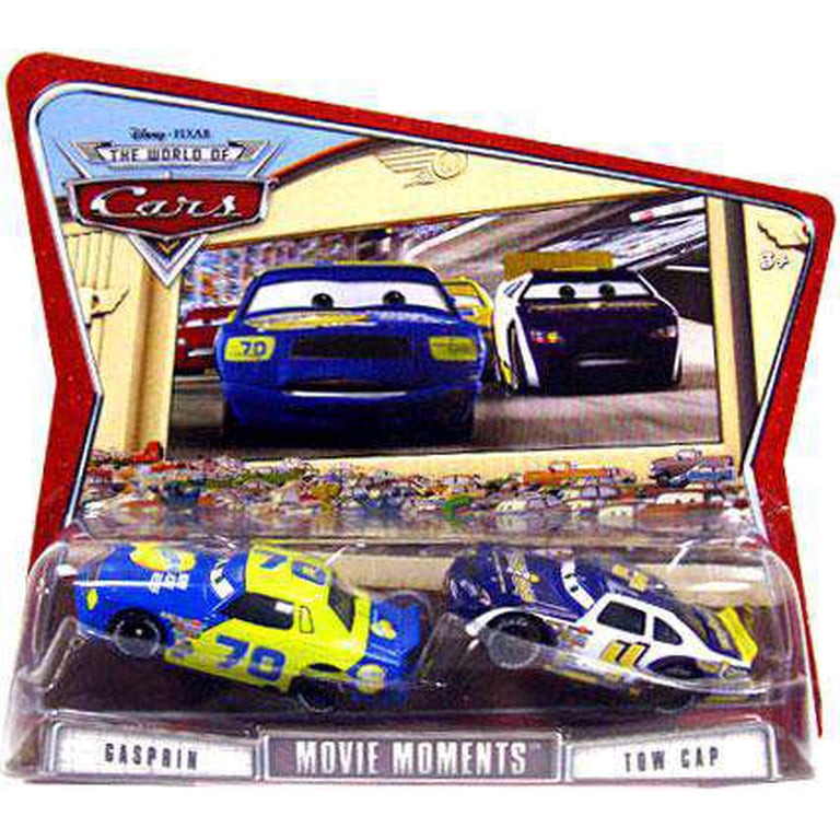 Disney Cars Movie Moments Gasprin & Tow Cap Diecast Car 2-Pack