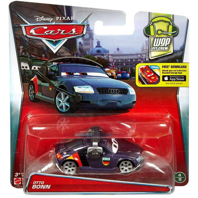 Disney / Pixar WGP Pit Crew Otto Bonn Diecast Car - Walmart.com