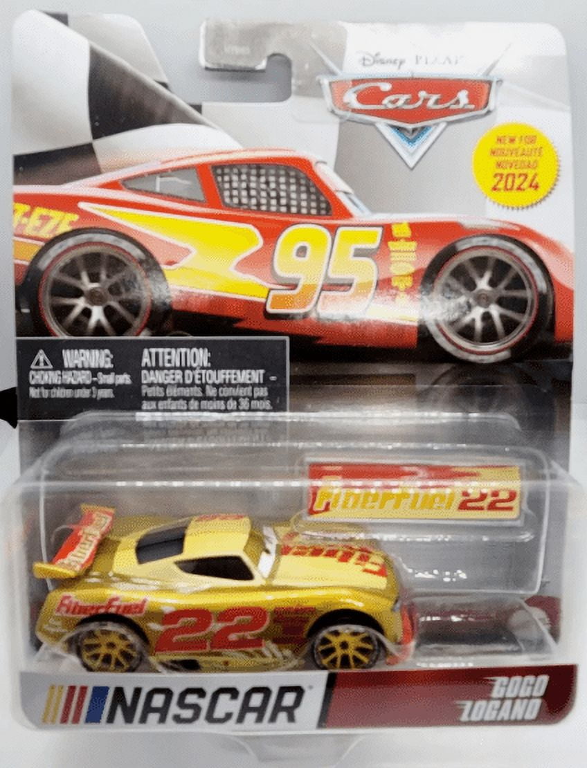 Disney Pixar Cars Nascar 2024 GoGo Logano Pit Stop 1:55 Fiber Fuel