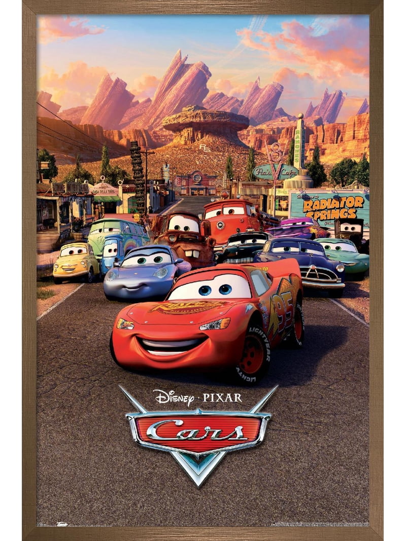 Disney Pixar Cars - One Sheet Wall Poster, 22.375