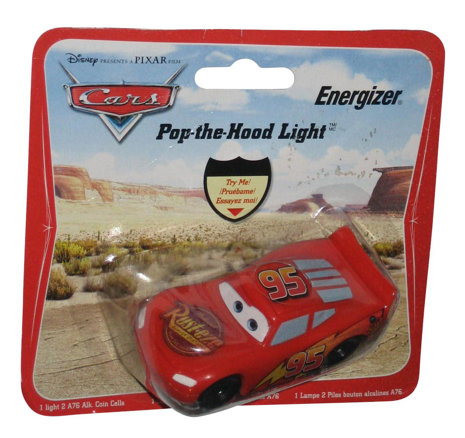 Disney Pixar Cars Lightning McQueen und Mater Pop the Hood Light  Schlüsselanhäng