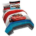 Disney Pixar Cars Full Size Comforter Set with Lightning McQueen Kid
