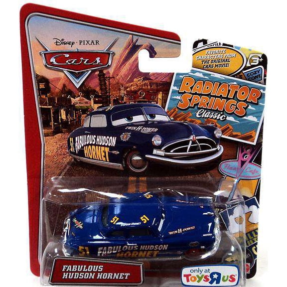 Disney / Pixar Cars Radiator Springs Classic Fabulous Hudson Hornet Diecast Car (Radiator Springs Classics)
