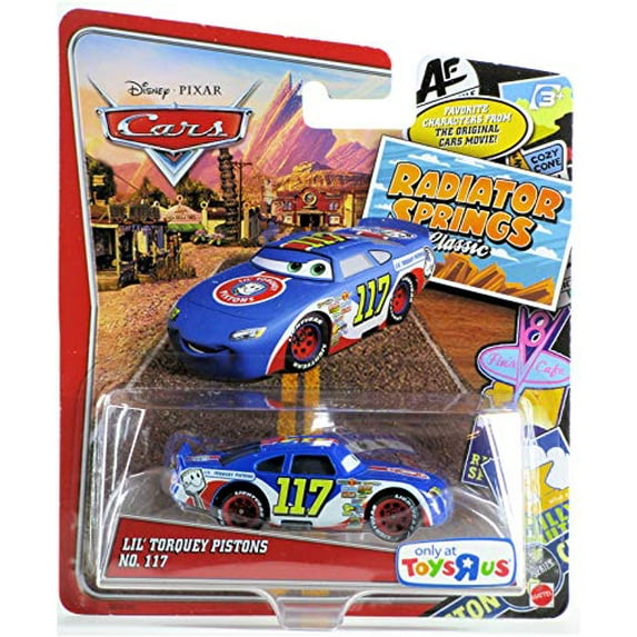 Disney/Pixar Cars Exclusive Radiator Springs Classic Lil' Torquey Pistons No. 117 1:55 Scale